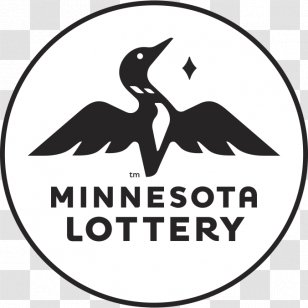 Minnesota Lottery State Powerball Scratchcard - Black Transparent PNG