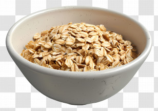 Oatmeal Bowl - Healthy Bowl Of Nutritious Oats Transparent PNG