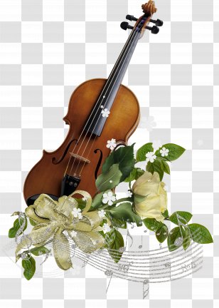 Violin Family Musical Instrument String Cello - Heart - Decoration Transparent PNG