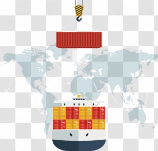 World Map Globe Business - Air China Cargo Freighter Transparent PNG