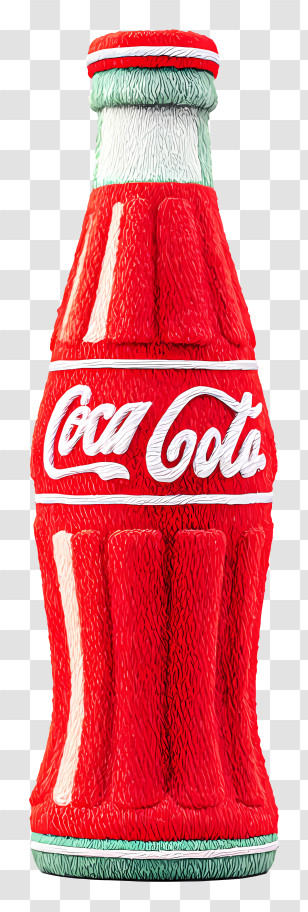 Soda Bottle - Coca-Cola Bottle Illustration Transparent PNG