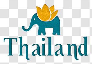 Thailand Logo - Thailand Elephant Tourism Logo Transparent PNG