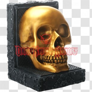 Skull Bookend Bone Skeleton Censer Transparent PNG