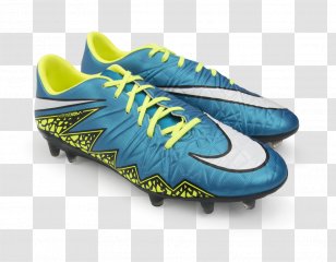 Nike Football Boot Sports Shoes Cleat - Frame - Blue Soccer Ball Field Transparent PNG
