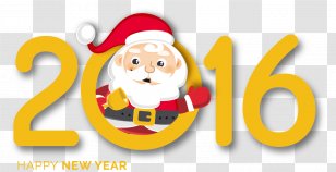 Santa Claus Christmas Typeface Font - 2016 Fonts Transparent PNG