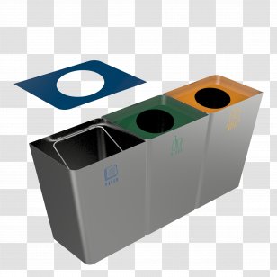 Recycling Bin Plastic Waste Material - Cardboard Transparent PNG