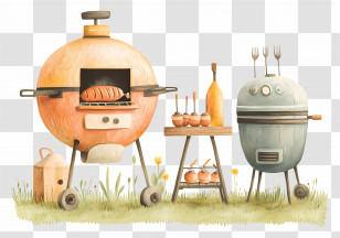 Barbecues - Outdoor Barbecue Grills Transparent PNG