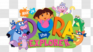 Dora The Explorer Logo - Dora The Explorer Characters Transparent PNG