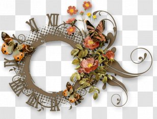 Picture Frames Clock Transparent PNG