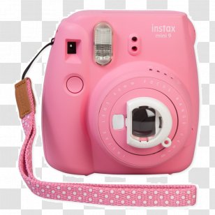 Fujifilm Instax Mini 9 Photographic Film Instant Camera Transparent PNG