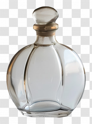 Perfume Bottle - Vintage Glass Bottle Transparent PNG