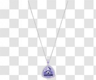 Locket Necklace Purple Pattern - Body Piercing Jewellery - Swarovski Jewelry Women Transparent PNG