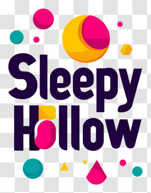 Sleepy Hollow - Sleepy Hollow Playful Lettering Transparent PNG
