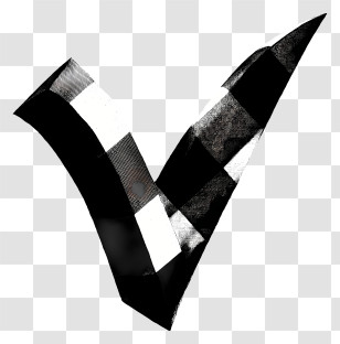 Black Check Mark - Black And White Check Mark Transparent PNG