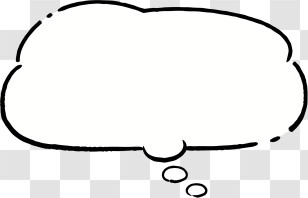 Text Box - Cartoon Thought Bubble Icon Transparent PNG