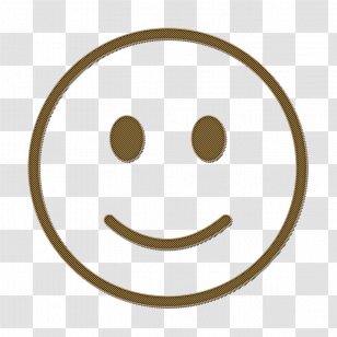 Misc Icon Smile - White - Yellow Smiley Transparent PNG