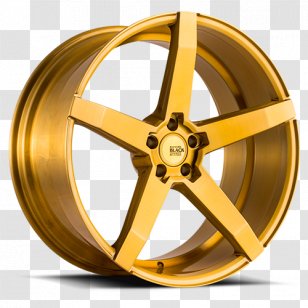 Savini Wheels Wheel & Tire Designs Rim Light - Beadlock - Brushed Gold Transparent PNG