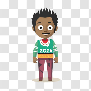 Toca Life World Character - Colorful Cartoon Character Transparent PNG