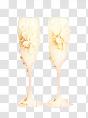 Champagne Glasses Background - Beer - Wine Drink Transparent PNG