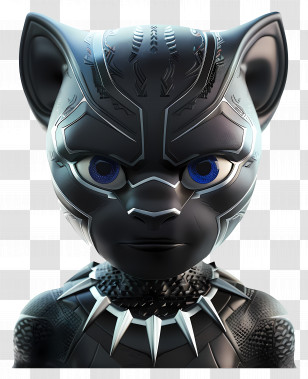 Black Panther - Black Panther Character Transparent PNG