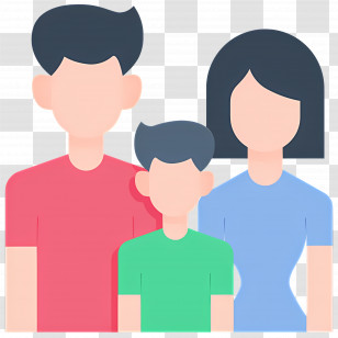 Family - Cartoon Family Illustration Transparent PNG
