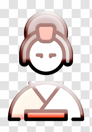 Geisha Icon Japan Icon Japanese Icon Transparent PNG