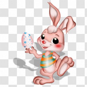 Easter Bunny Drawing Egg Clip Art - Figurine - Eggs Transparent PNG
