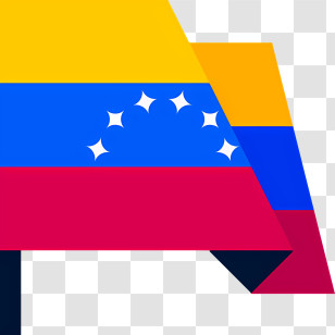 Venezuela Flag - Venezuelan National Flag Transparent PNG