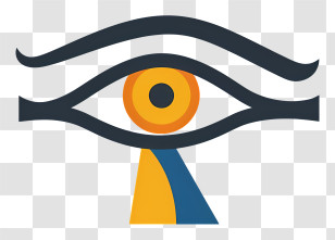 Eye Sign - Abstract Eye Symbol In Artistic Design Transparent PNG