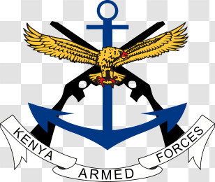 Kenya Defence Forces - Kenya Armed Forces Emblem Transparent PNG