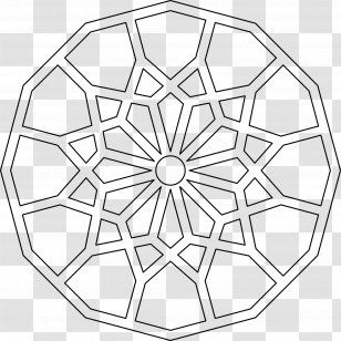 Islamic Geometric Patterns Architecture Art Pattern - Motifs Transparent PNG