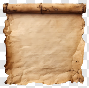 Old Scroll - Old Vintage Scroll Transparent PNG