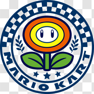Logo - Mario Kart Logo Transparent PNG