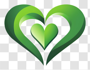 Emoji - Green Heart Symbol Illustration Transparent PNG