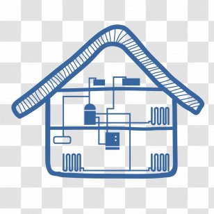 Central Heating Boiler System Berogailu - Heat Recovery Ventilation - Watercolor Transparent PNG