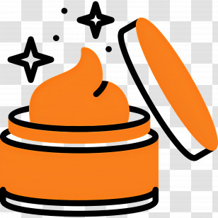 Beauty Cream - Cosmetic Cream Jar Transparent PNG