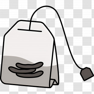 Tea Bag - Simple Tea Bag Illustration Transparent PNG