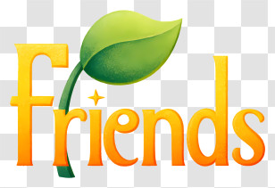 Friends Logo - Friends Leaf Logo Design Transparent PNG