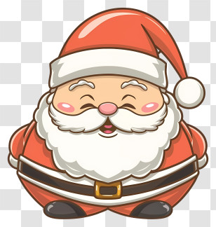 Cartoon Character - Cartoon Santa Claus For Christmas Celebration Transparent PNG