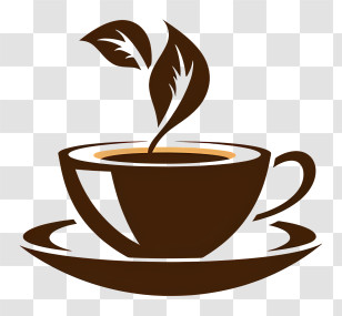 Coffee Cup - Hot Coffee Cup With Steam Transparent PNG