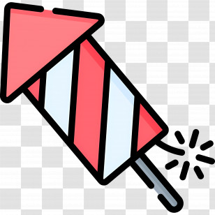 Firecrackers - Firework Rocket Cartoon Illustration Transparent PNG