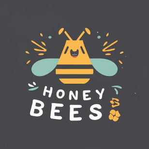 World Honey Bee Day - Honey Bees Logo With Cute Bee Illustration Transparent PNG