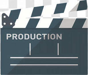 Clapperboard - Movie Clapperboard For Film Production Transparent PNG