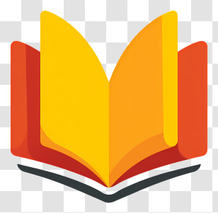 News Logo - Open Book With Colorful Pages Transparent PNG