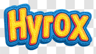 Hyrox - Hyrox Logo Design Transparent PNG