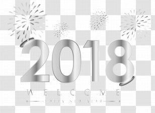 New Years Day Fireworks - January 1 - 2018 Year Decorations Transparent PNG