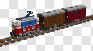 Train Passenger Car Locomotive Railroad Cargo - Transport Transparent PNG