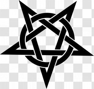 Pentagram Pentacle Symbol Clip Art - Drawing - Satan Transparent PNG