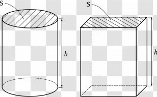Parallelepiped Area Cylinder Volume Parallelogram - Line Transparent PNG