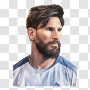 Lionel Messi
 - Man Illustration In Sport Attire Transparent PNG